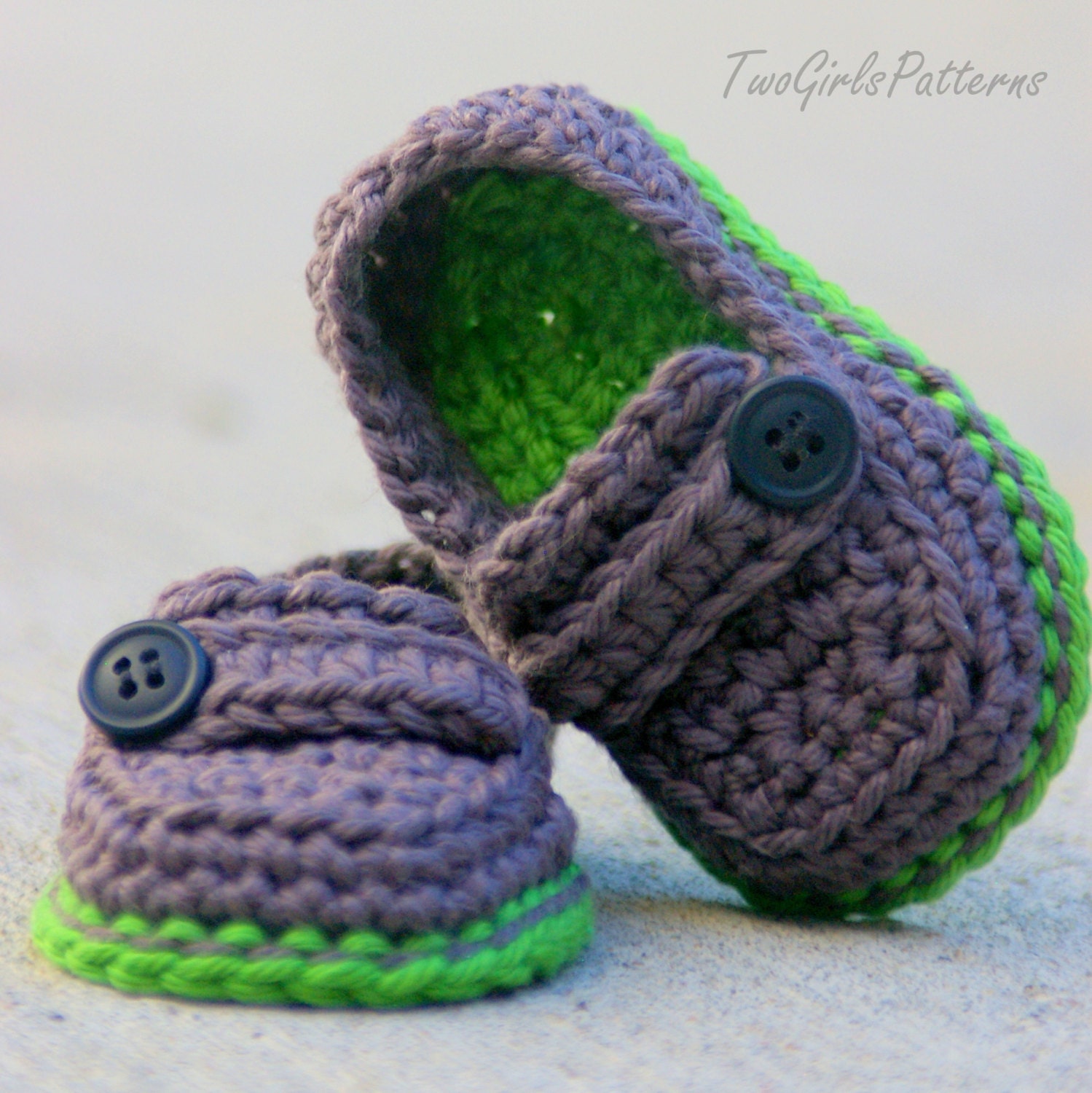Crochet Pattern Baby Boy Lil' Loafers Super Pattern Etsy
