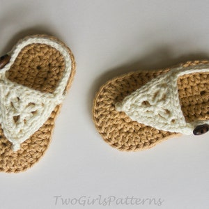 Crochet Baby Pattern Boho Sandals Crochet Pattern Baby Crochet Instant download pdf file baby sizes image 8