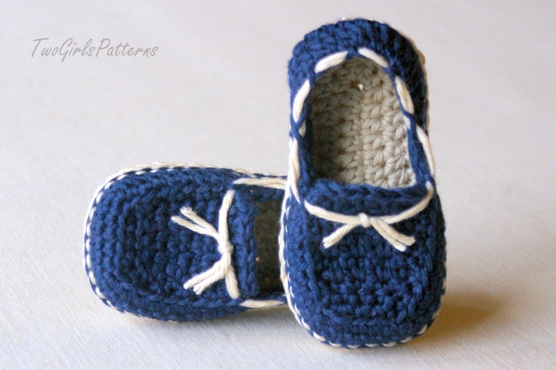 Crochet Pattern Toddler Sizes Loafers Super Pattern Pack comes with all 4 variations Includes USA Toddler Sizes 4,5,6,7,8,9 L image 5