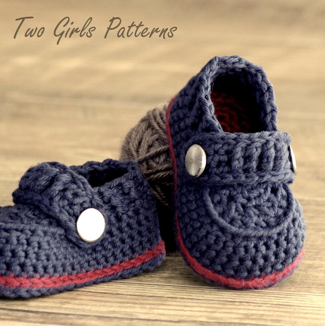 CROCHET PATTERN 203 Baby Boy Booties the Sailor Instant Etsy