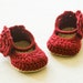 Sindhuja Gerecenseerd Crochet Baby Pattern - Maddie Mary Janes Crochet Pattern - Baby Crochet - Instant download - pdf file - 3 baby sizes - 3 strap options