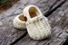 CROCHET PATTERN # 104 - PDF Crochet Pattern 104 - Instant Download - Baby shoe pattern - Easy On Loafers L 