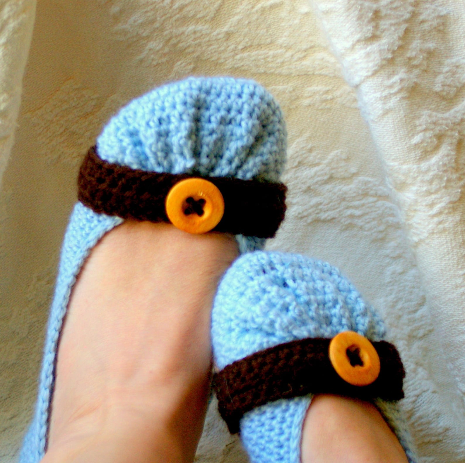 House Slipper Crochet Pattern For Cute As A Button Ballet