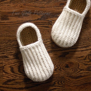 Crochet Pattern for Mens House Shoes the Lazy Day Loafers Crochet Pattern 105 - Instant Download L