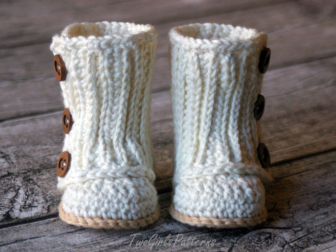 Crochet Pattern - Baby Wrap Boot - Boy - Girl - Instant Download - PDF ...