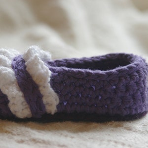 CROCHET PATTERN 108 Ruffle Ballet Flats Instant Download Baby Booties Crochet pattern baby shoe pattern baby sizes L image 5