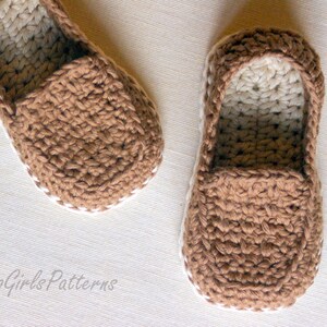 Crochet Pattern Toddler Sizes Loafers Super Pattern Pack comes with all 4 variations Includes USA Toddler Sizes 4,5,6,7,8,9 L imagem 4