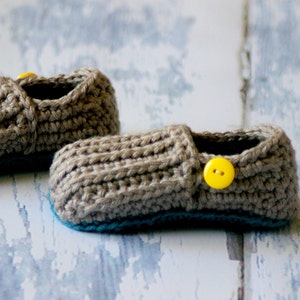CROCHET PATTERN 115 Crochet Pattern for Jake Loafers Toddler Sizes 4-9 Toddler shoe pattern Instant Download pdf L 画像 2