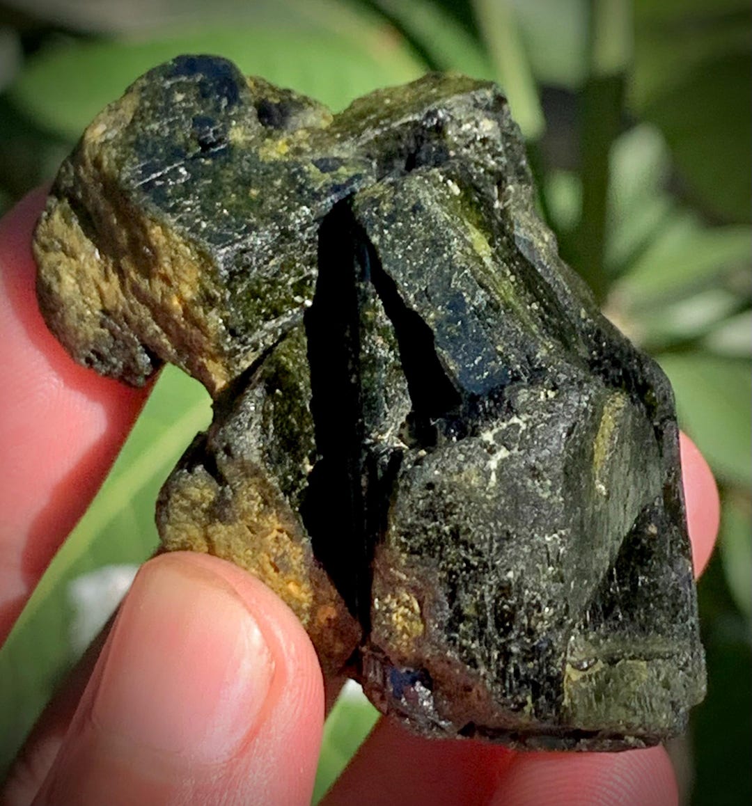 Natural Green Color Epidote Crystal Bunch From Pakistan - Etsy
