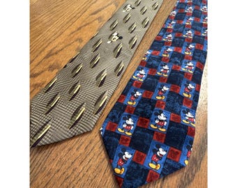 ディズニー | タイ・ア・ノット：ミッキーマウスのネクタイ - Etsy 日本