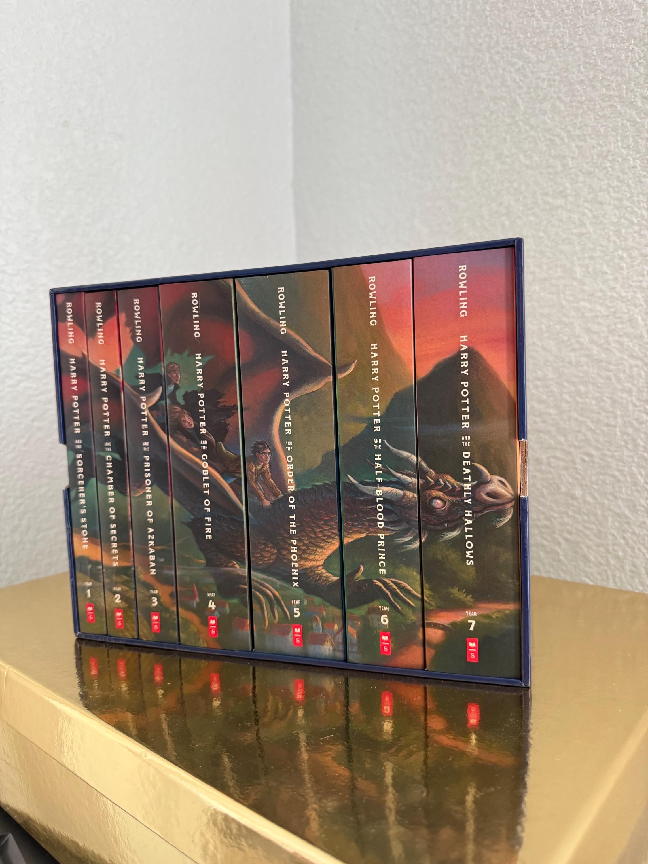Harry Potter Paperback Box Set Books 1-7 (deluxe Edition With