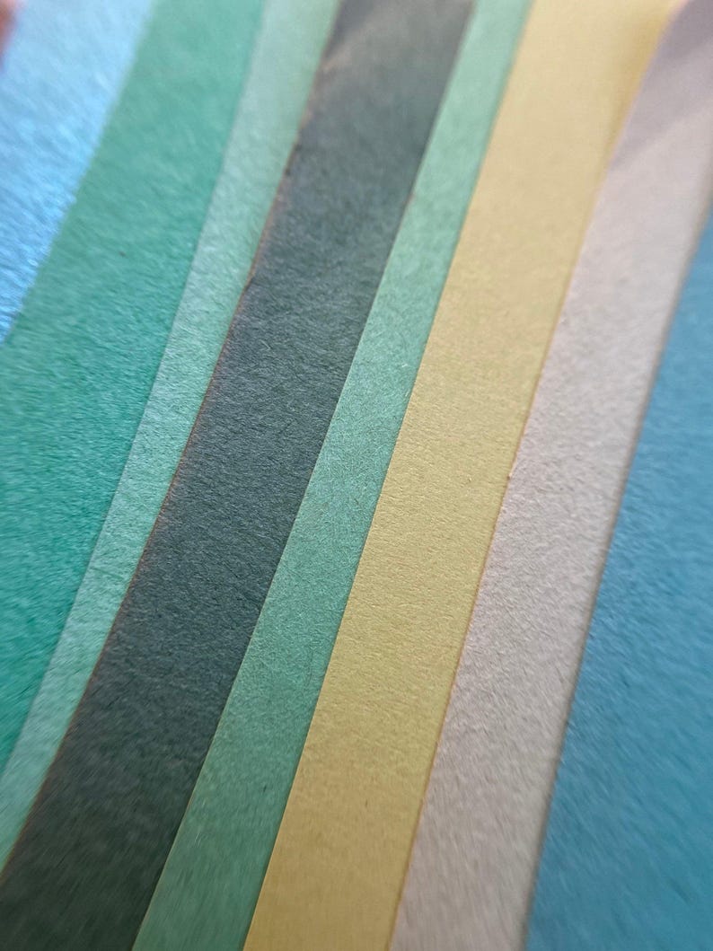 Papier budowlany Vintage: papier rzemieślniczy o gramaturze 2 uncji do kolaży i prowadzenia dzienników Green