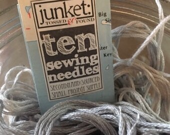 10 sewing needles: variety pack for general mending & stitching