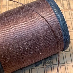 Hilo para botones y alfombras de alta resistencia: Cordón utilitario vintage resistente, 5 yardas. imagen 14