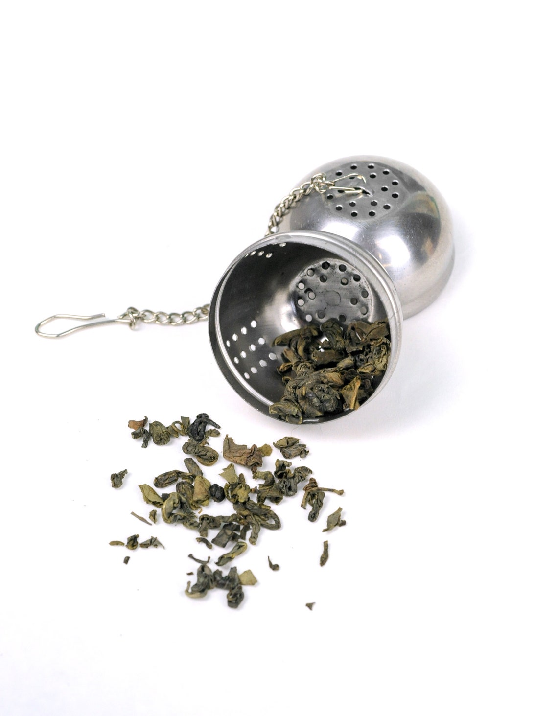Preloved metal loose leaf tea ball infuser / zero waste loose Etsy