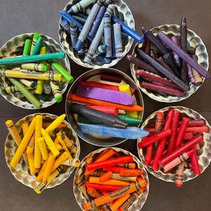 2 oz. Repurposed Crayons: Art, Craft, Candle Making Supplies