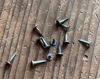 Nieuwe oude voorraad: 10 gram stalen spijkers (keuze uit 1/4", 3/8" of 7/16")