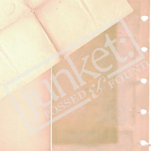 Digital Download: 15 blank & battered vintage papers. Lined, notebook covers, taped, tears for collage, craft, props, letters, art