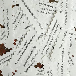Digital Download - 65 Fortune Cookie Fortunes • Make your own fortune cookies!