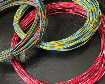 5 yards of Ma Bells telephone wire, 24 Awg, circa 1981
