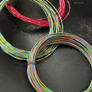 5 yards de fil téléphonique Ma Bells, calibre 24 AWG, vers 1981 image 7
