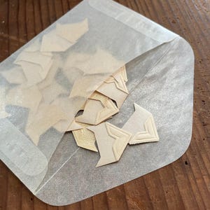 Vintage Gummed Photo Corners: Scrapbook Album Supplies