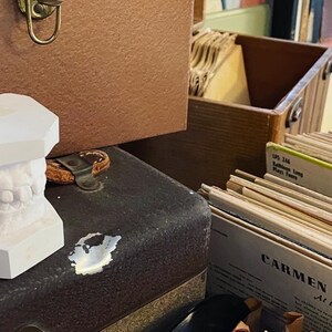 Vintage Dental Plaster Mold Set: Oddball Curio