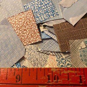 Zehn (10) Gramm Sortiment von Vintage bis moderne Sicherheits Umschläge & Teile für die Wiederverwendung, DIY, Buchkunst, Ephemera Stücke