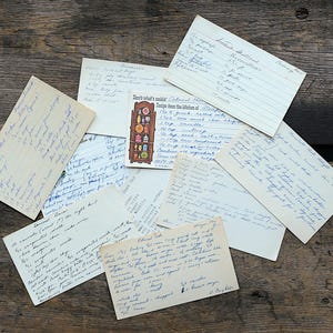 10 recetas antiguas: una curiosa colección (¡desde lo clásico hasta lo kitsch!) de tarjetas manuscritas originales y recortes de periódicos de cocinas del siglo XX