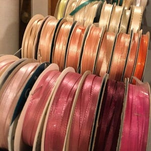 Stash builder: 10 yard variety mix of 80s vintage skinny ribbon