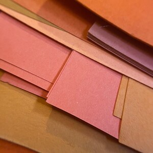 Papier budowlany Vintage: papier rzemieślniczy o gramaturze 2 uncji do kolaży i prowadzenia dzienników Orange
