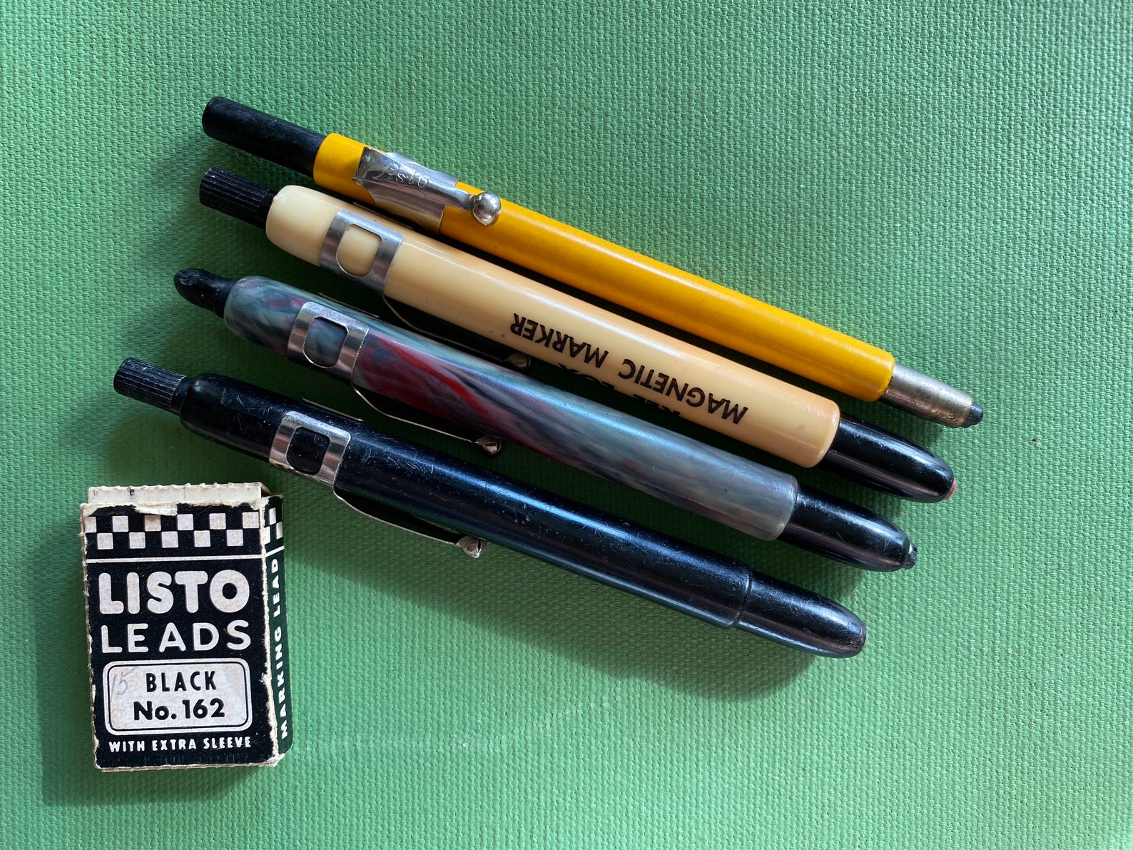 Vintage Listo Mechanical China Marker / Grease Pencil for Etsy