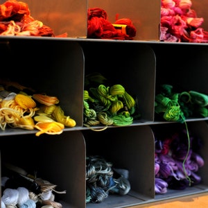 Secondhand Embroidery Floss Skeins: Set of 3, Assorted Colors