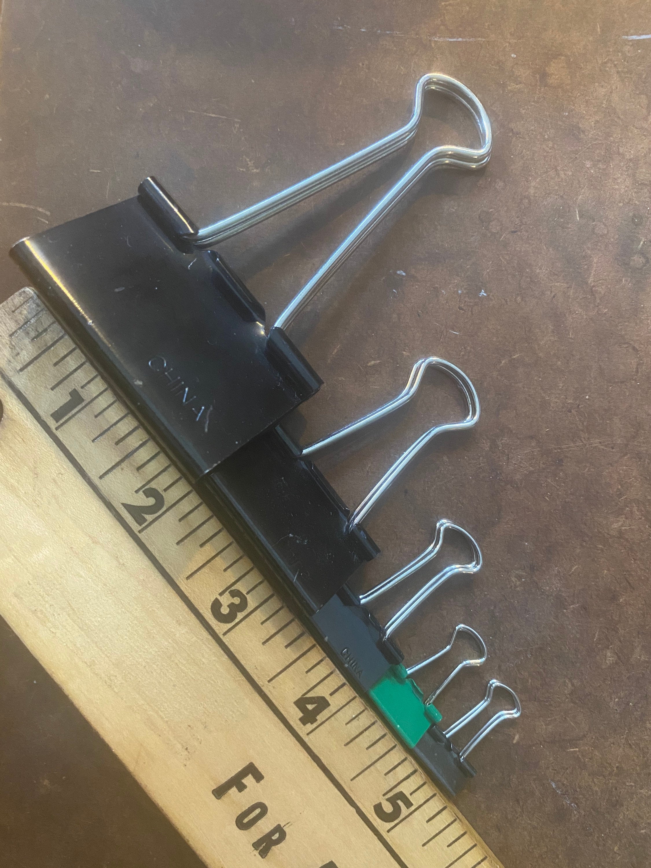 Smallest binder clip size deals