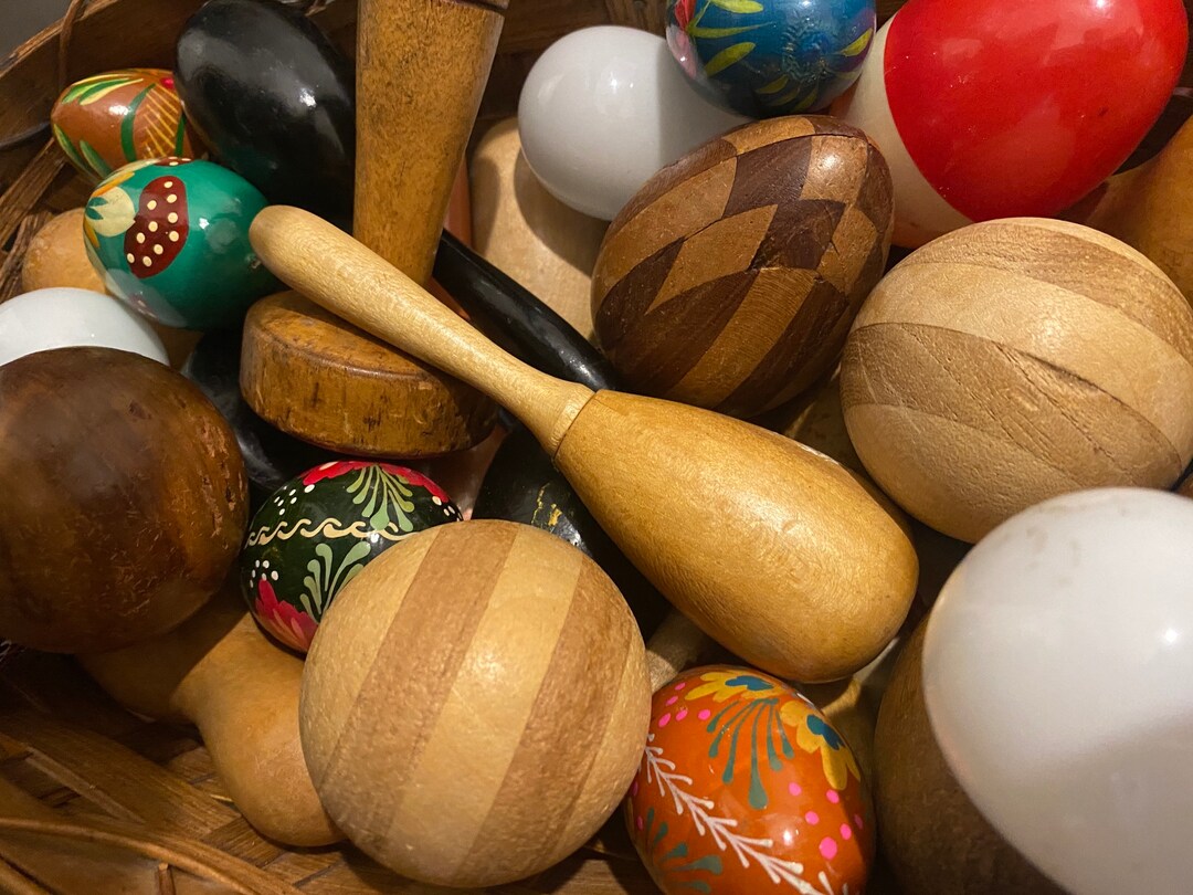 Choice Vintage Darning Egg, Mushroom, Ball, or Sock Form for