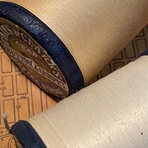 Hilo para botones y alfombras de alta resistencia: Cordón utilitario vintage resistente, 5 yardas. imagen 13