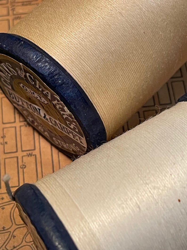 Hilo para botones y alfombras de alta resistencia: Cordón utilitario vintage resistente, 5 yardas. imagen 13