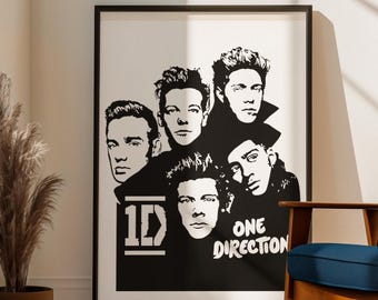 ワンダイレクション ハリー ルイ ナイル リアム ゼイン ポスター ワン・ダイレクションの美的ウォールポスター / 1D ハリー・スタイルズ
