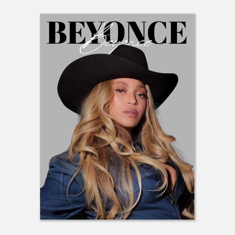 Beyoncé Poster | Renaissance Album Print | Queen B Portrait ...