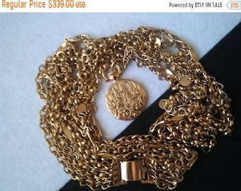SALE 1970/'s Fabulous 100 Grams of Retired NAPIER Multi Strand Pendant Necklace /& Bracelet Set