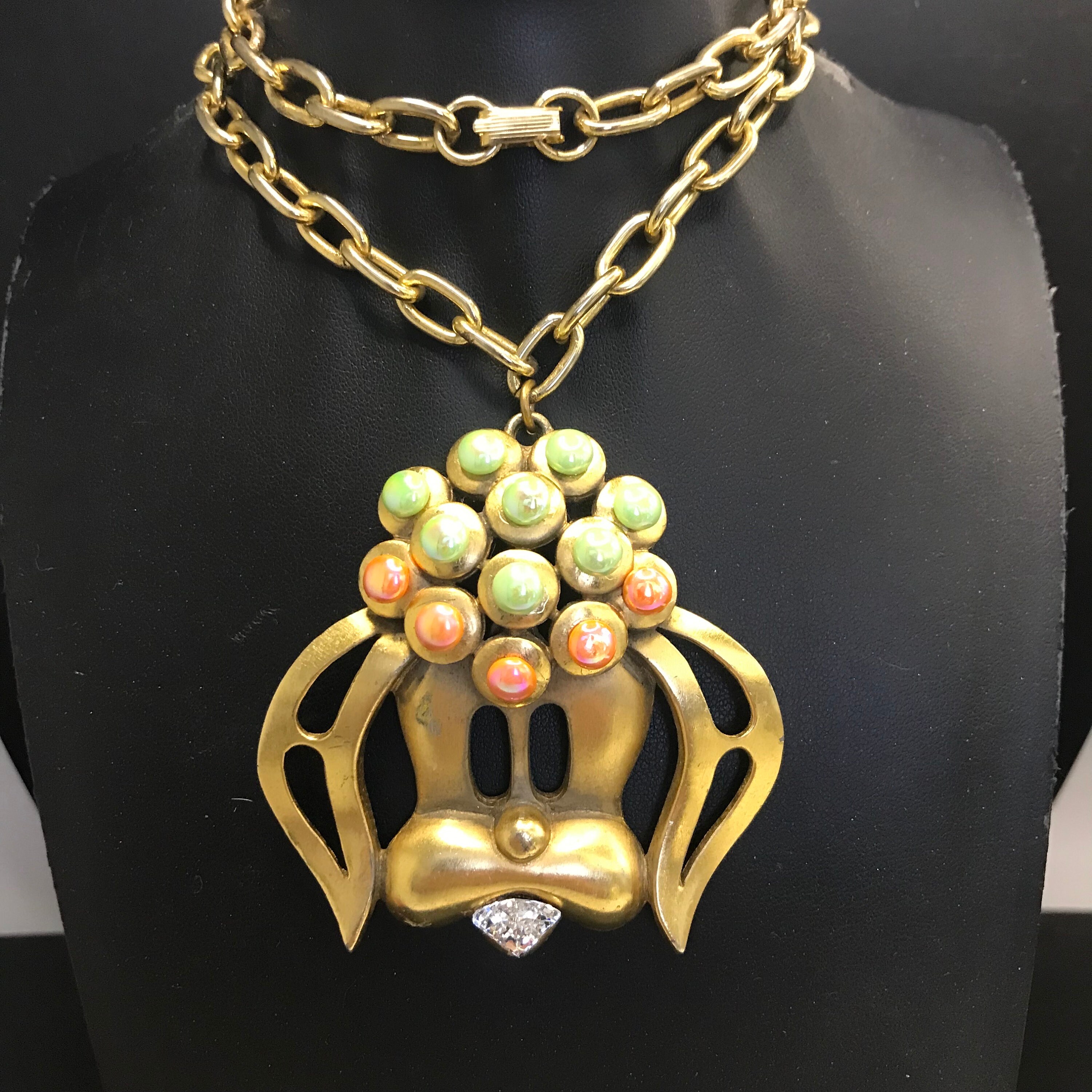 1970s Dog Pendant - Etsy