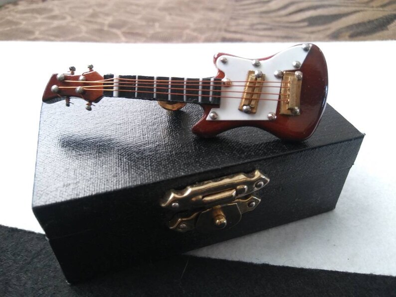 Vintage Guitar Tie Tack Musical Instrument Gift Idea for Him Etsy