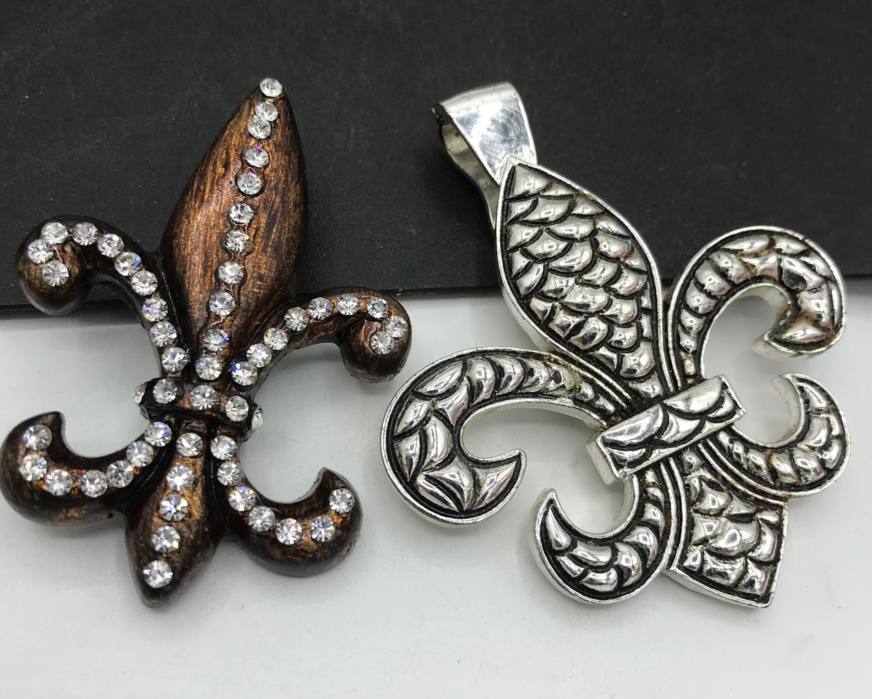 Spille Fai Da Te Spilla Fiore Spilla Di Strass Spilla In Lega - Foto 5