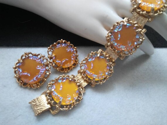 Judy Lee Jewelry, Bracelet Earring Set, New Old S… - image 3