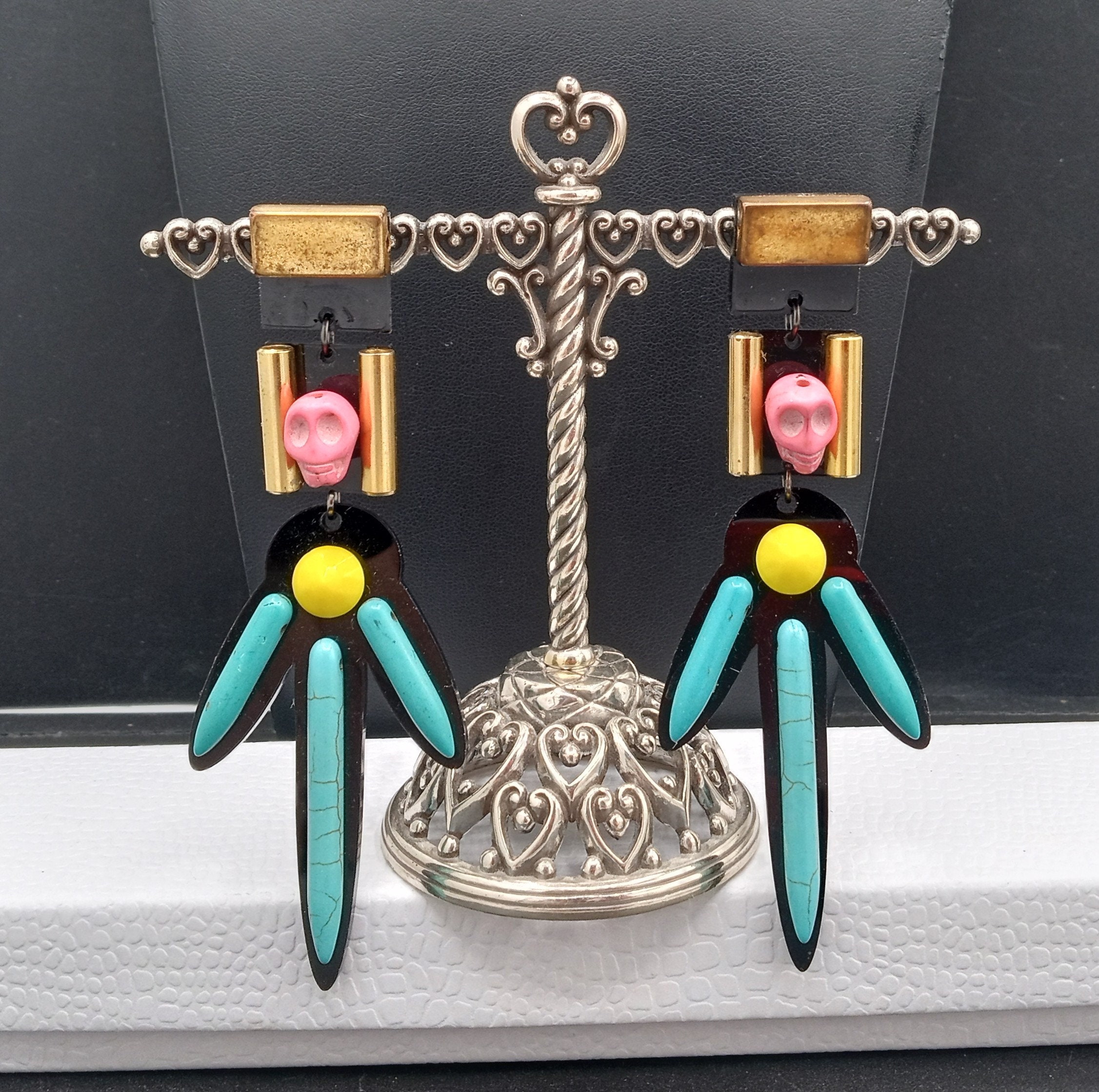 Melody Ehsani Vintage Designer Signed Plastic Statement
