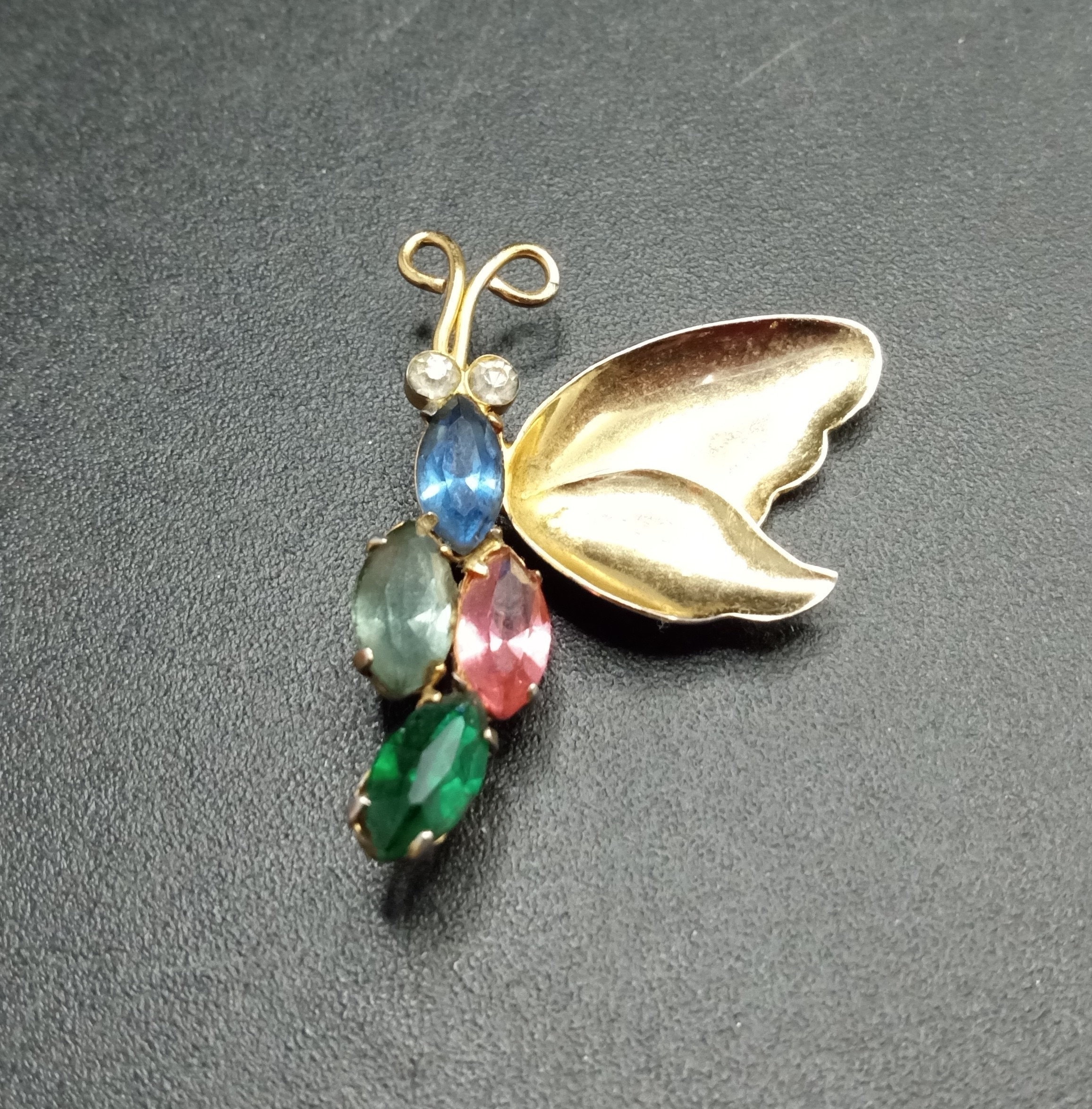 Coro Sterling Butterfly Brooch, Vintage Designer Signed Butterfly ...