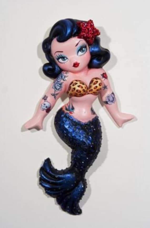 Germany Signed Vintage Large Statement Plastic Fl… - image 9