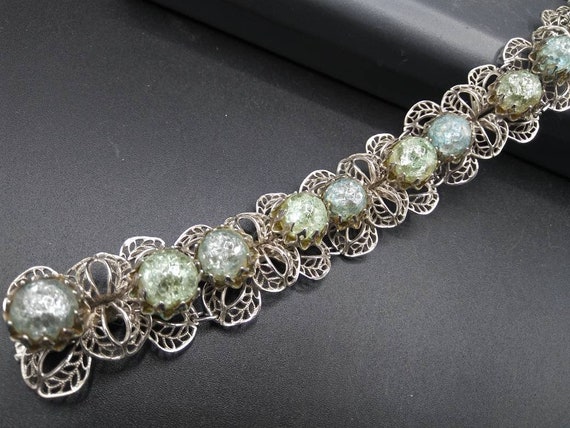 1940's chunky vintage bracelet collectible costume