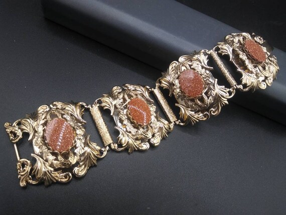 Bracelet ancien Toledo en Laiton Doré (D'occasion) à Peseux pour CHF 20 - avec livraison