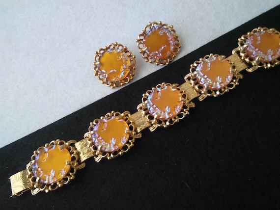 Judy Lee Jewelry, Bracelet Earring Set, New Old S… - image 1